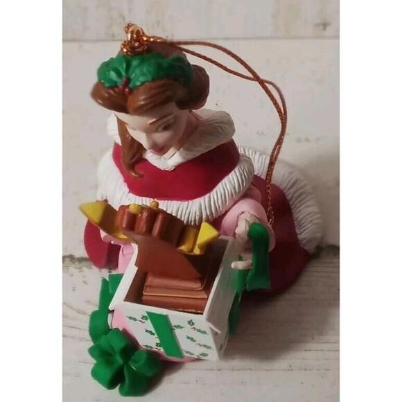 Disney Groiler Beauty And The Beast Belle Christmas Magic‎ Ornament - Picture 3 of 10